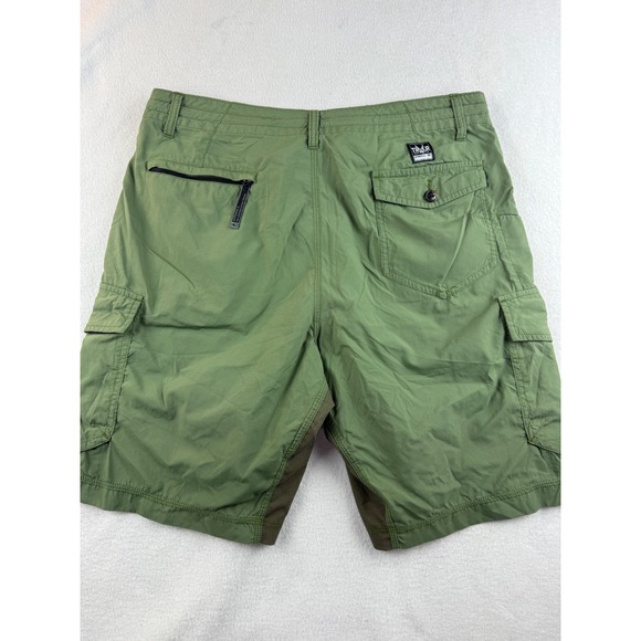 ONeill Trail Outdoor Shorts Mens Size‎ 34 Olive Green Cargo Hiking Casual - Picture 9 of 11